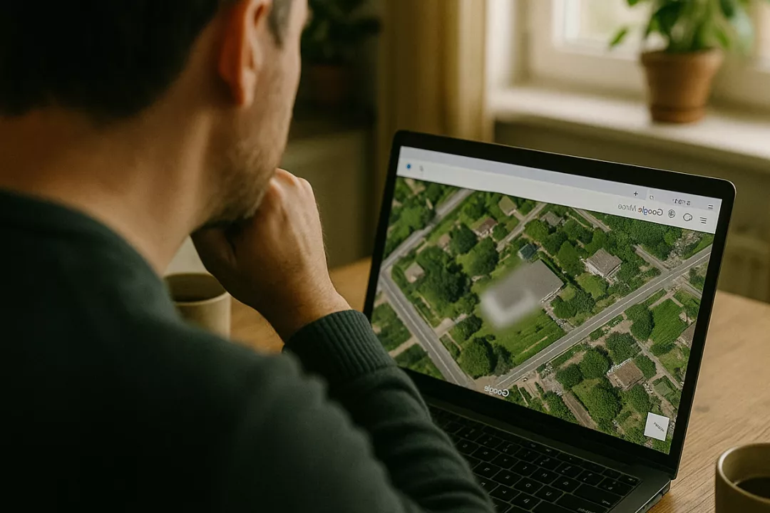 huis blurren op Google Maps